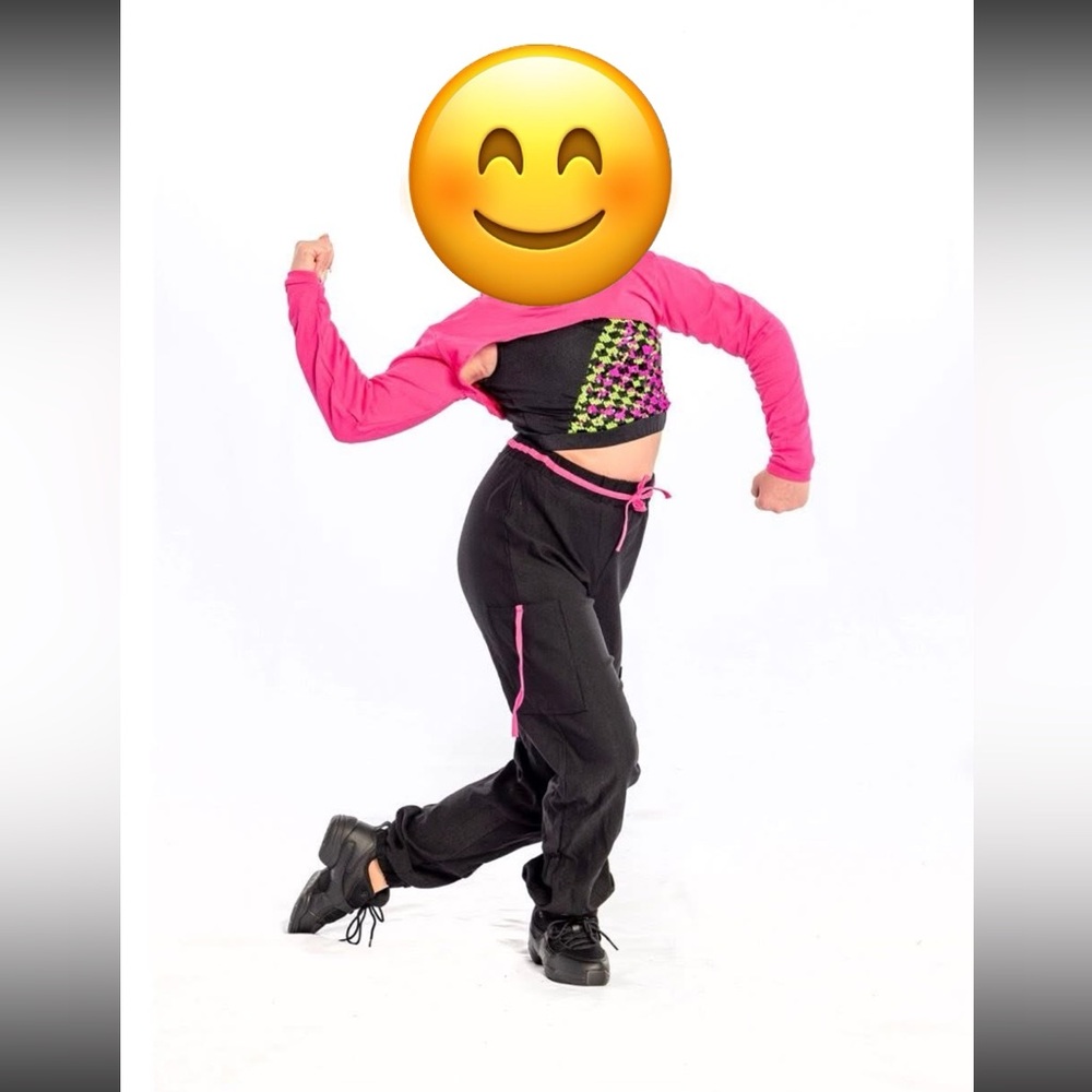 Stylish Black and Pink Women's Jumpsuit